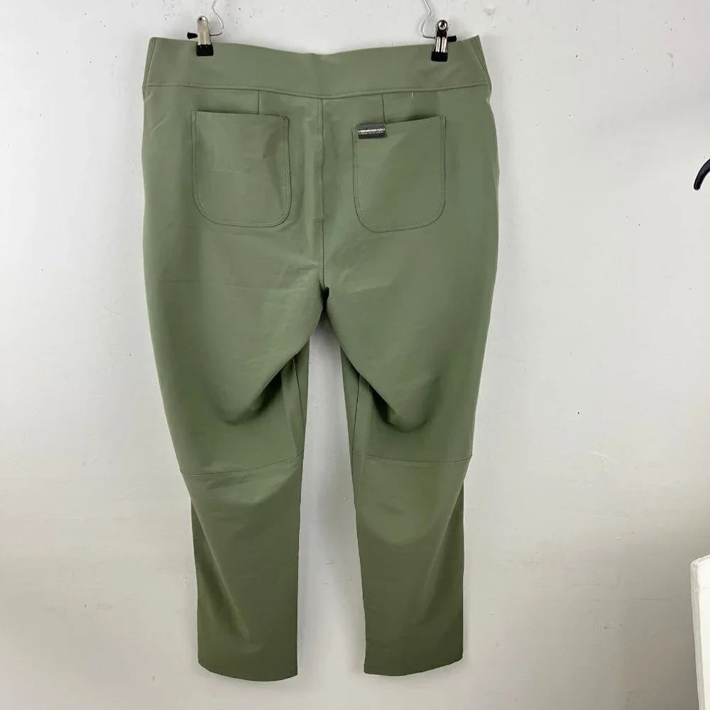 Weatherproof Vintage Womens Olivine Stretch Performance Flex Waist Pants Size XL - Picture 6 of 9